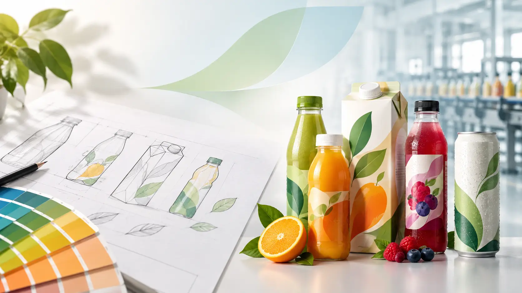 طراحی اختصاصی بسته‌بندی صنایع غذایی